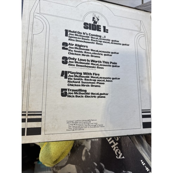 Country Joe McDonald – Hold On, It's Coming - 1971 - Vanguard  79314 Vinyl LP - Picture 11 of 13